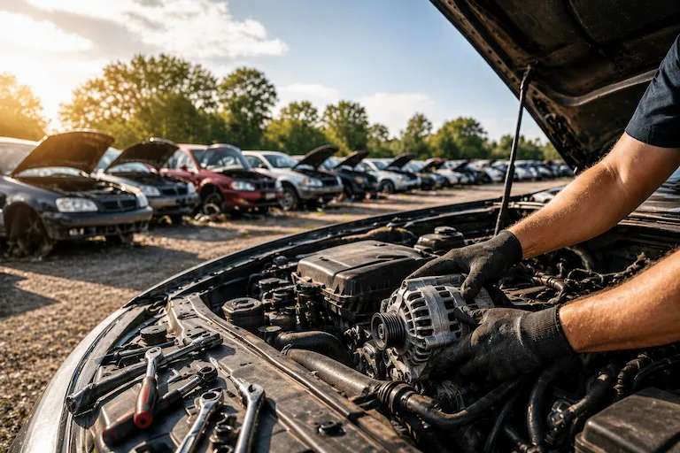 Spring car maintenance used car parts